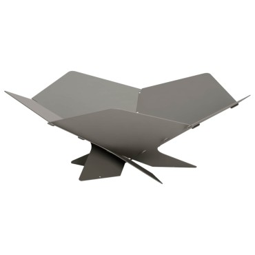 vidaXL Φωτιά Σκ rusty 53 x 53 x 18,5 εκ Ατσάλι Σκληρυθέν στον Αέρα