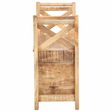 vidaXL Πάγκος Χολ 103x33x72cm από Μασίφ Ξύλο Μάνγκο 1 τεμ.