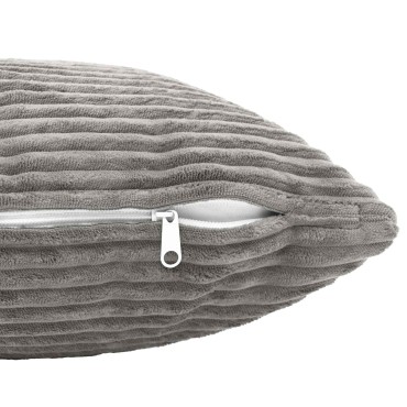 vidaXL Κάλυμμα Μαξιλαριού 2 pcs HEERLEN Ανοιχτό γκρι 40 x 40 cm