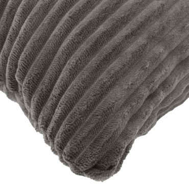 vidaXL Κάλυμμα Μαξιλαριού 2 pcs HEERLEN Σκούρο Γκρι 40 x 40 cm