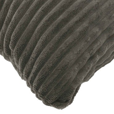 vidaXL Κάλυμμα Μαξιλαριού 2 pcs HEERLEN Ανθρακί 40 x 40 cm κορντουρόι