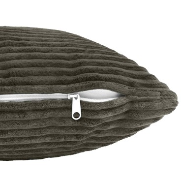 vidaXL Κάλυμμα Μαξιλαριού 2 pcs HEERLEN Ανθρακί 40 x 40 cm κορντουρόι
