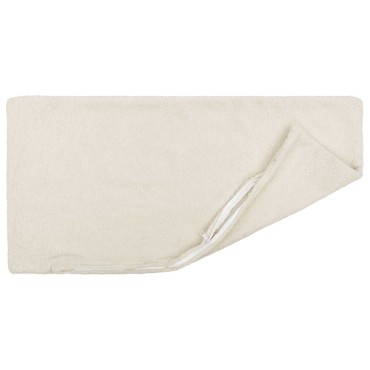 vidaXL Κάλυμμα Μαξιλαριού 2 pcs HEERLEN Κρεμ 50 x 75 cm Μπουκλέ