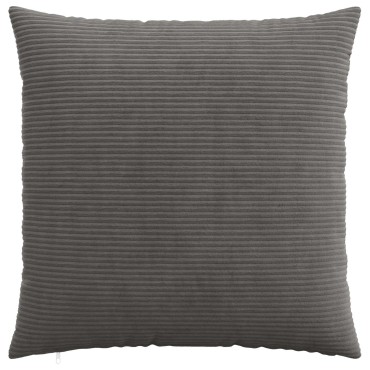 vidaXL Κάλυμμα Μαξιλαριού 2 pcs HEERLEN Σκούρο Γκρι 80 x 80 cm