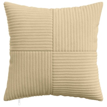vidaXL Κάλυμμα Μαξιλαριού 2 pcs ALMELO Γκρι Πράσινο 45 x 45 cm