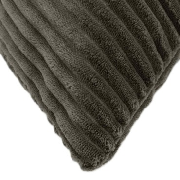 vidaXL Κάλυμμα Μαξιλαριού 6 pcs ALMELO Ανθρακί 45 x 45 cm κορντουρόι