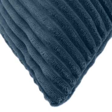 vidaXL Κάλυμμα Μαξιλαριού 2 pcs ALMELO Σκούρο μπλε 45 x 45 cm