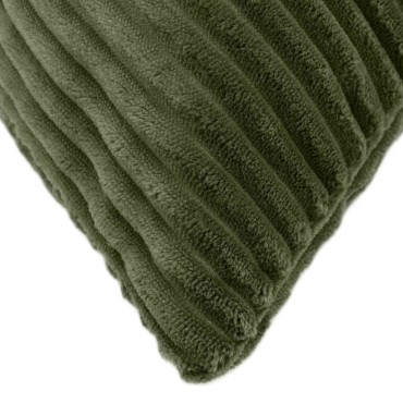 vidaXL Κάλυμμα Μαξιλαριού 2 pcs ALMELO Πράσινο 50 x 50 cm κορντουρόι