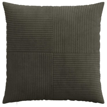 vidaXL Κάλυμμα Μαξιλαριού 2 pcs ALMELO Ανθρακί 60 x 60 cm κορντουρόι
