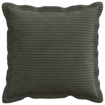 vidaXL Κάλυμμα Μαξιλαριού 2 τμχ. HOUTEN Ανθρακί 40 x 40 cm κορντουρόι