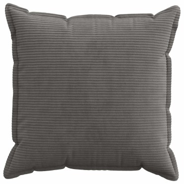 vidaXL Κάλυμμα Μαξιλαριού 2 τμχ. HOUTEN Σκούρο Γκρι 80 x 80 cm