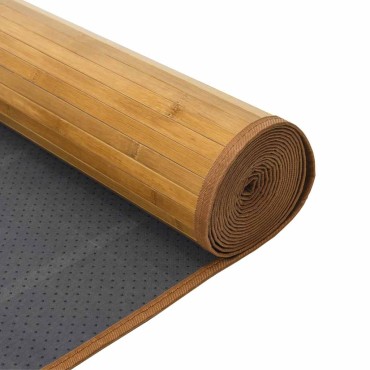 vidaXL Χαλί Ορθογώνιο Φυσικό 70x100cm Μπαμπού