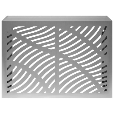 vidaXL Κάλυμμα κλιματιστικού Ασημί 100 x 50 x 70 cm