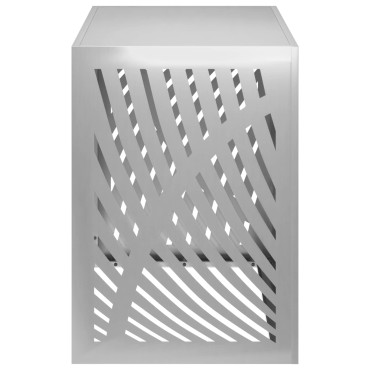 vidaXL Κάλυμμα κλιματιστικού Ασημί 100 x 50 x 70 cm