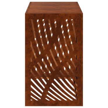 vidaXL Κάλυμμα κλιματιστικού Σκ rusty 110 x 50 x 80 cm