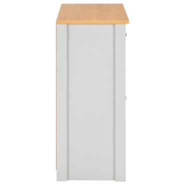vidaXL Μπουφές Γκρι 79x35x81cm 1 τεμ.