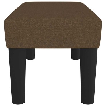 vidaXL Πάγκος Σκούρο Πράσινο 70x30x30cm Υφασμάτινος 1 τεμ.