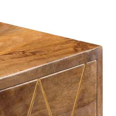 vidaXL Ντουλάπι Κονσόλα 85x40x70cm από Μασίφ Ξύλο Μάνγκο 1 τεμ.