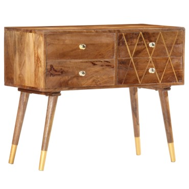 vidaXL Ντουλάπι Κονσόλα 85x40x70cm από Μασίφ Ξύλο Μάνγκο 1 τεμ.