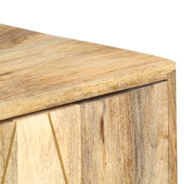 vidaXL Ντουλάπι με Συρτάρια 118x30x75cm από Μασίφ Ξύλο Μάνγκο 1 τεμ.