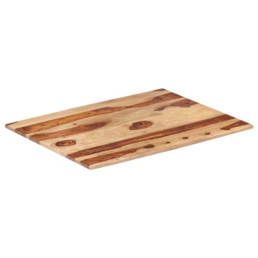 vidaXL Επιφάνεια Τραπεζιού Στρογγυλή 15-16 χιλ. 70x80cm Ξύλο Ακακίας 1 τεμ.