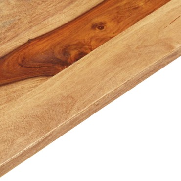vidaXL Επιφάνεια Τραπεζιού Στρογγυλή 15-16 χιλ. 70x80cm Ξύλο Ακακίας 1 τεμ.