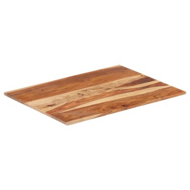 vidaXL Επιφάνεια Τραπεζιού Στρογγυλή 15-16 χιλ. 70x80cm Ξύλο Ακακίας 1 τεμ.