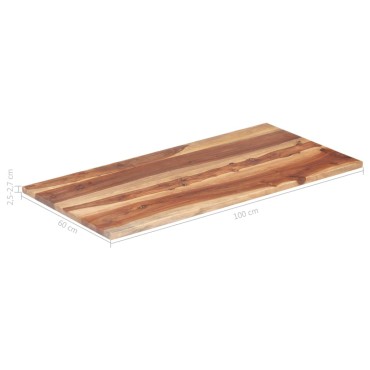 vidaXL Επιφάνεια Τραπεζιού 25-27 χιλ. 60x100cm Ξύλο Ακακίας 1 τεμ.