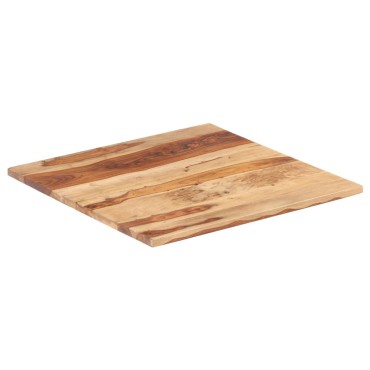 vidaXL Επιφάνεια Τραπεζιού 25-27 χιλ. 70x70cm Ξύλο Ακακίας 1 τεμ.