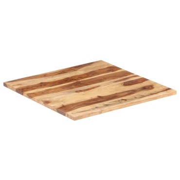 vidaXL Επιφάνεια Τραπεζιού 25-27 χιλ. 70x70cm Ξύλο Ακακίας 1 τεμ.