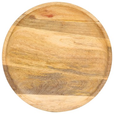 vidaXL Τραπεζάκι Βοηθητικό Στρογγυλό 43x43x66cm Μασίφ Ξύλο Μάνγκο 1 τεμ.