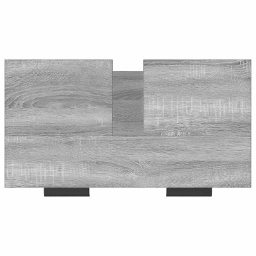 vidaXL Ντουλάπι Μπάνιου Γκρι sonoma 64,5x33,5x59cm Επεξεργασμένο Ξύλο 1 τεμ.