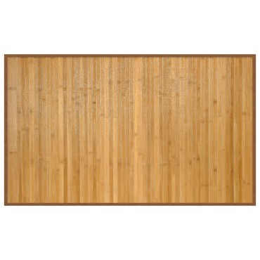 vidaXL Χαλί Ορθογώνιο Φυσικό 60x100cm Μπαμπού