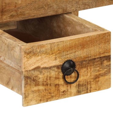 vidaXL Γραφείο με 2 Συρτάρια 110x50x77cm από Μασίφ Ξύλο Μάνγκο 1 τεμ.