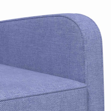vidaXL Πολυθρόνα Μπλε τζην Ύφασμα 70x79x78cm 1 τεμ.