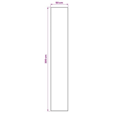 vidaXL Χαλί Runner ORIZ 1150 gsm Μαύρο δίχτυ σχέδιο