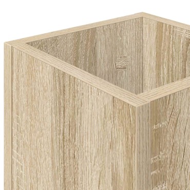 vidaXL Σχέδιο & βάση αποθήκευσης Δρύς Sonoma 20 x 20 x 55,5 εκ