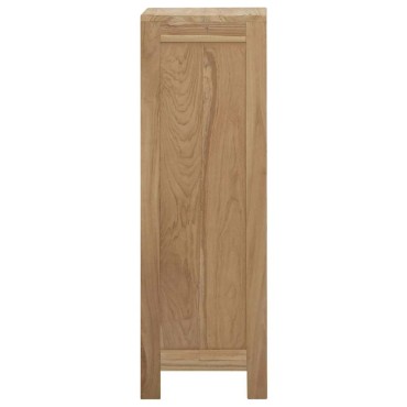 vidaXL Συρταριέρα 30x30x90cm από Μασίφ Ξύλο Teak 1 τεμ.