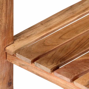 vidaXL Τρόλεϊ Κουζίνας 58x58x89cm από Μασίφ Ξύλο Ακακίας 1 τεμ.