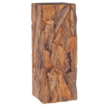 vidaXL Τραπέζι Βοηθητικό 30x30x80cm από Μασίφ Ξύλο Teak 1 τεμ.