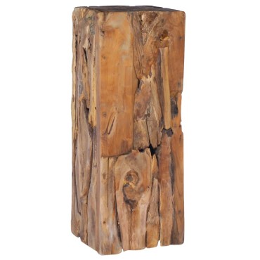 vidaXL Τραπέζι Βοηθητικό 30x30x80cm από Μασίφ Ξύλο Teak 1 τεμ.