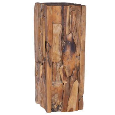 vidaXL Τραπέζι Βοηθητικό 30x30x80cm από Μασίφ Ξύλο Teak 1 τεμ.