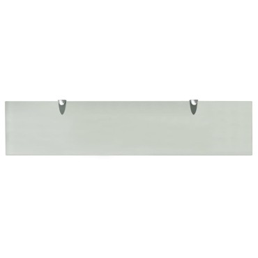 vidaXL Ράφια Τοίχου 2 τεμ. 8 χιλ. 90x20cm Γυάλινα