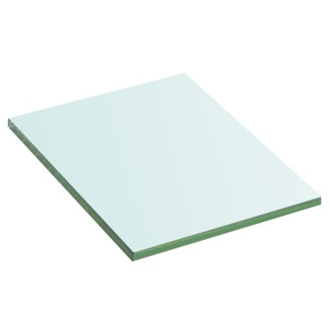 vidaXL Ράφια Πάνελ 2 τεμ. Διάφανα 20x15cm Γυάλινα