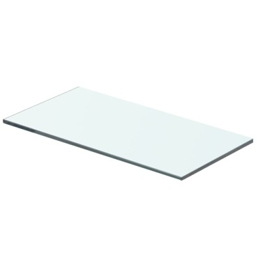 vidaXL Ράφια Πάνελ 2 τεμ. Διάφανα 40x15cm Γυάλινα