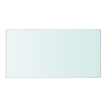 vidaXL Ράφια Πάνελ 2 τεμ. Διάφανα 40x20cm Γυάλινα