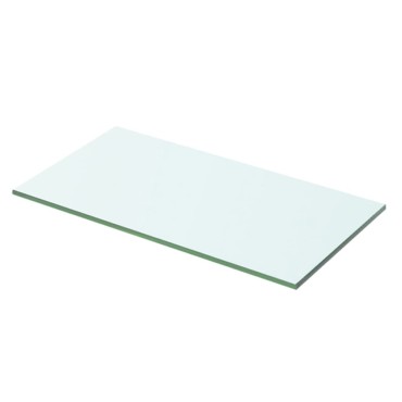 vidaXL Ράφια Πάνελ 2 τεμ. Διάφανα 50x20cm Γυάλινα