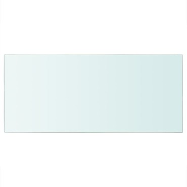 vidaXL Ράφια Πάνελ 2 τεμ. Διάφανα 50x25cm Γυάλινα