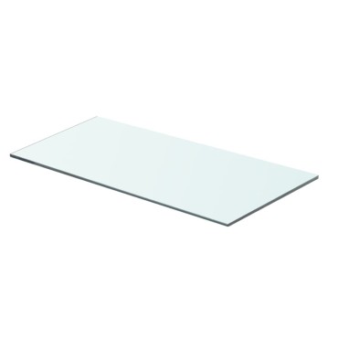 vidaXL Ράφια Πάνελ 2 τεμ. Διάφανα 60x25cm Γυάλινα
