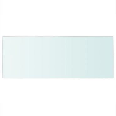 vidaXL Ράφια Πάνελ 2 τεμ. Διάφανα 60x25cm Γυάλινα